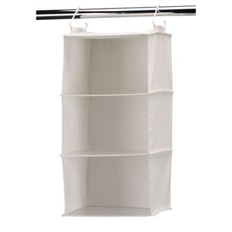 Household Essentials 3-Shelf Hanging Sweater Organizer Bag