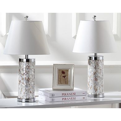 Safavieh 2-pc. Diana Shell Table Lamp Set