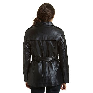 Women's Excelled Leather Coat