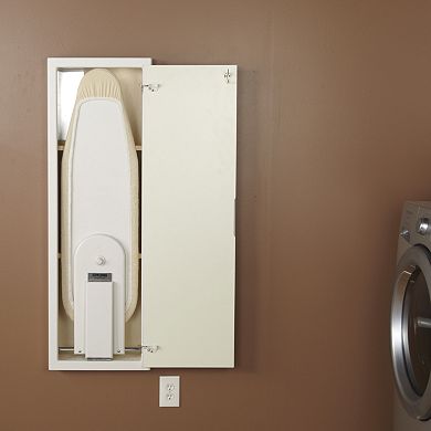 StowAway Wall-Mounted Ironing Board and Cabinet