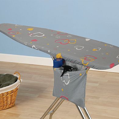 Household Essentials Ultra Series Mica Sparkle Hearts Ironing Board Cover