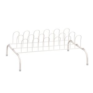 Home Basics 2 Tier Expandable Shoe Rack