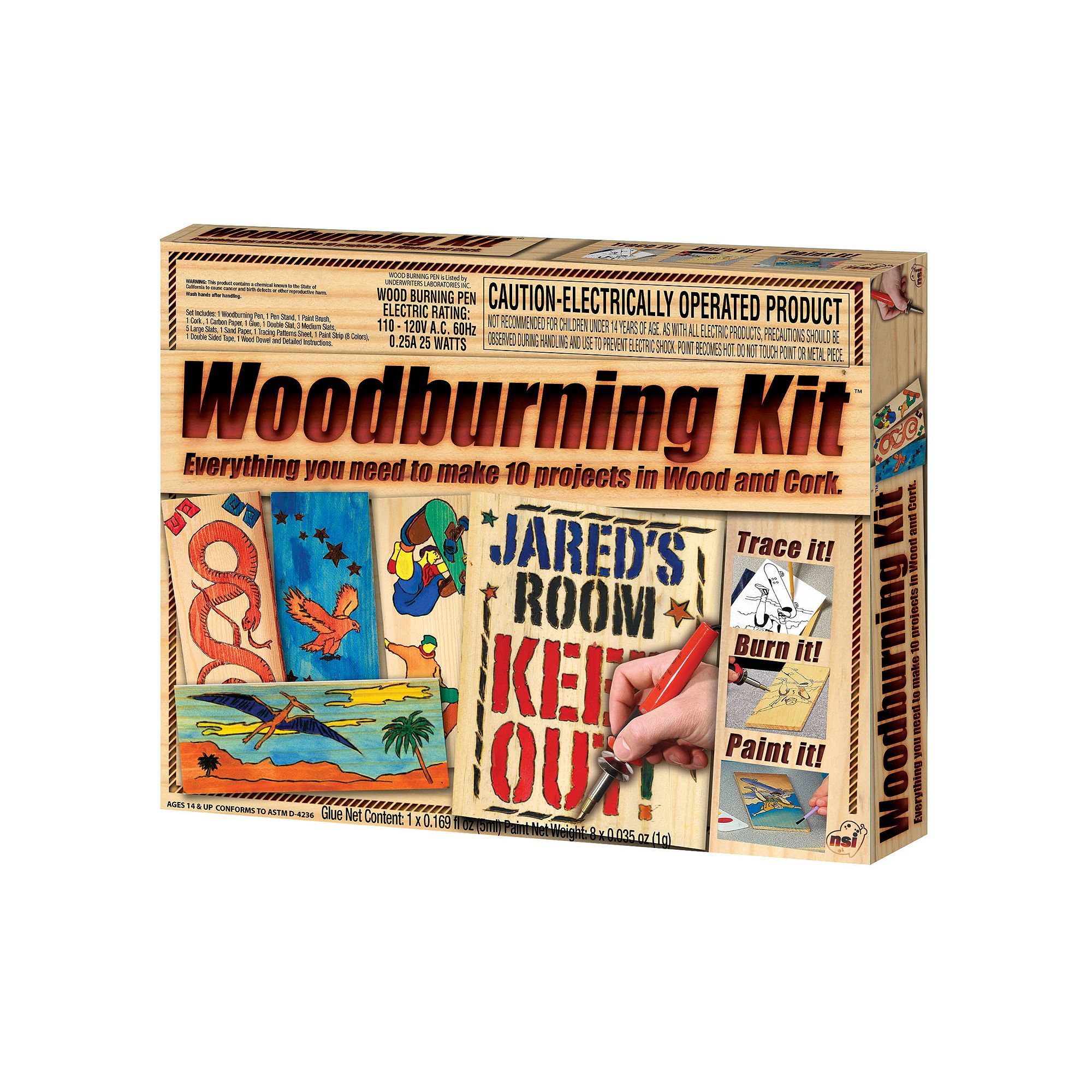 NSI Wood Burning Kit, Multi