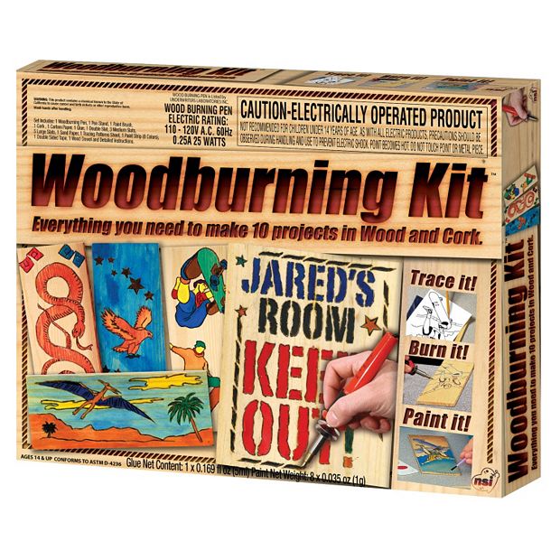 Beginners Wood Burning Kit for Kids and Teenage Boys & Girls