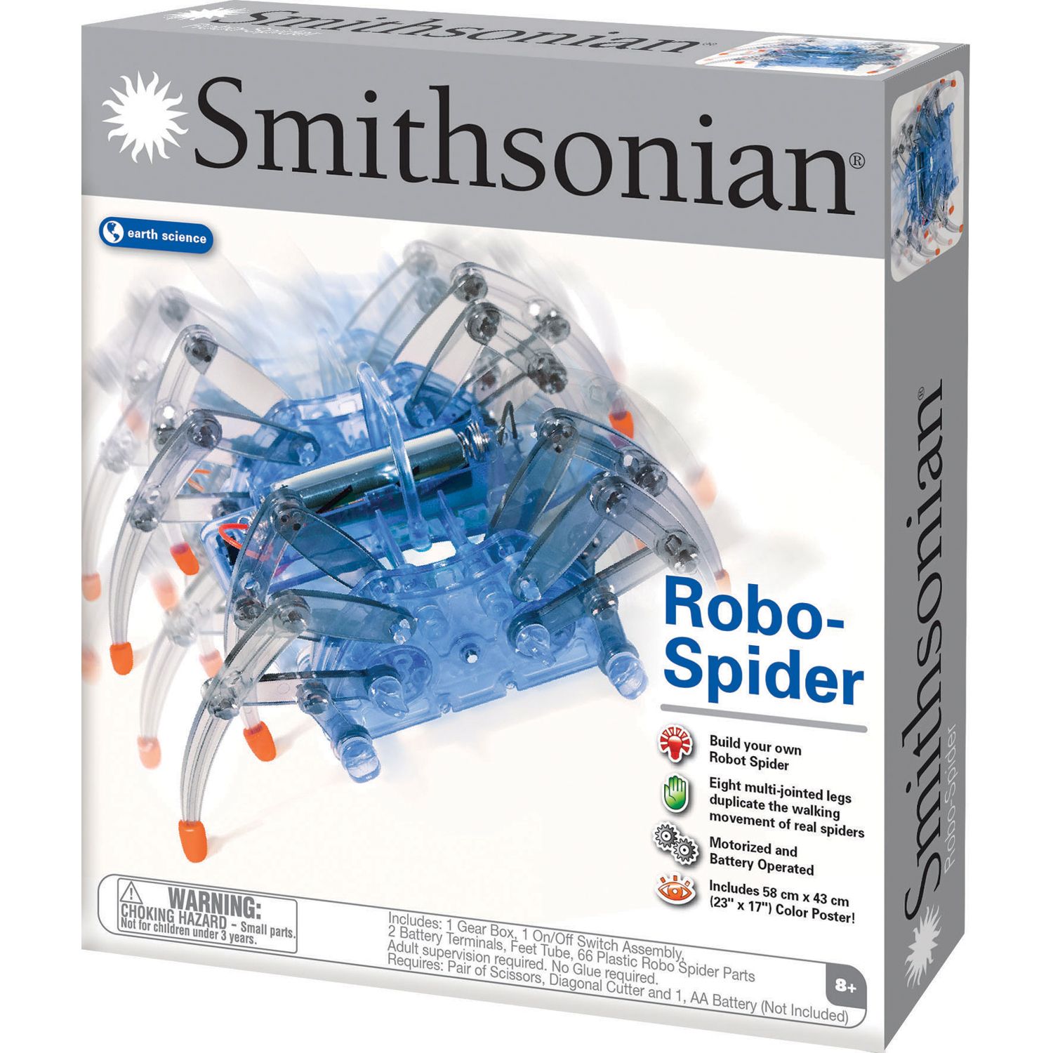 smithsonian robo spider kit