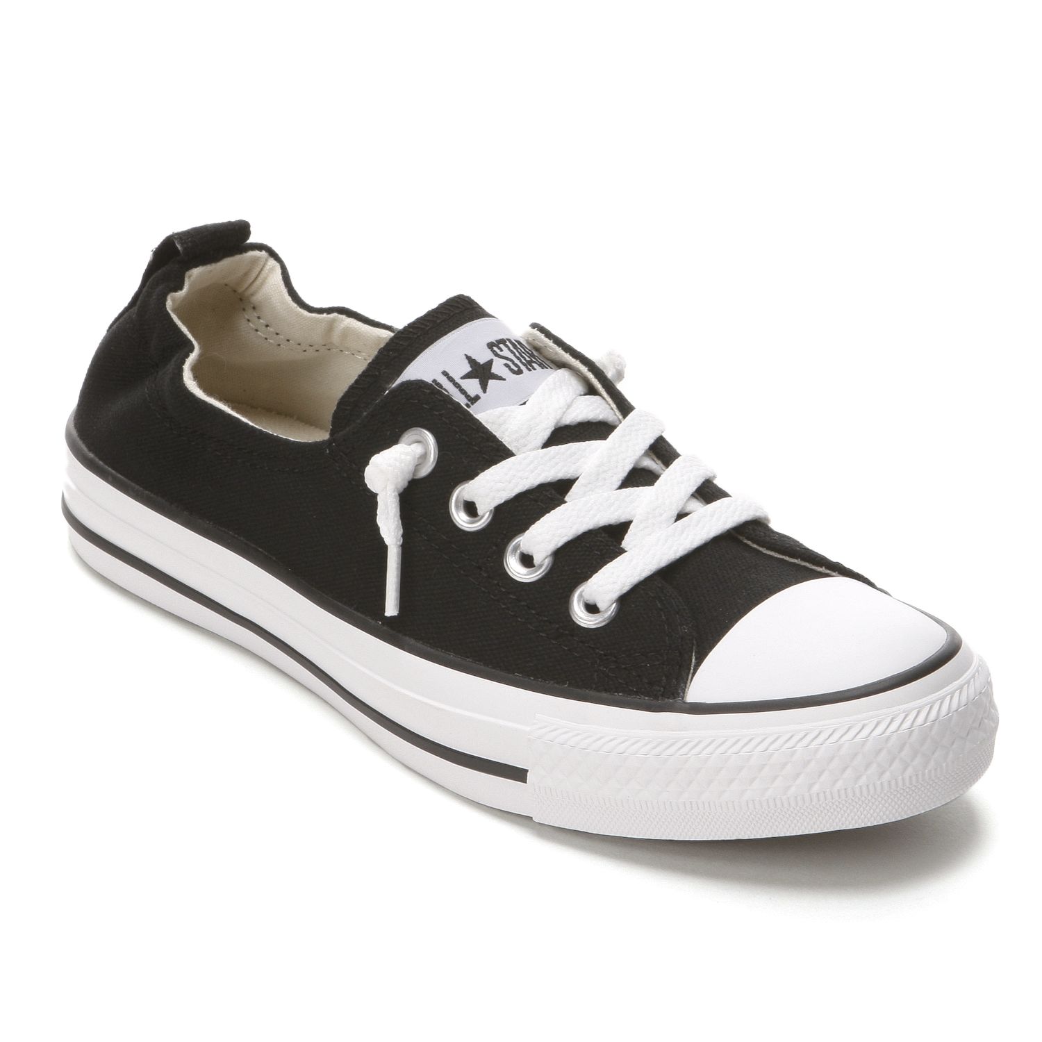 black converse slip on womens