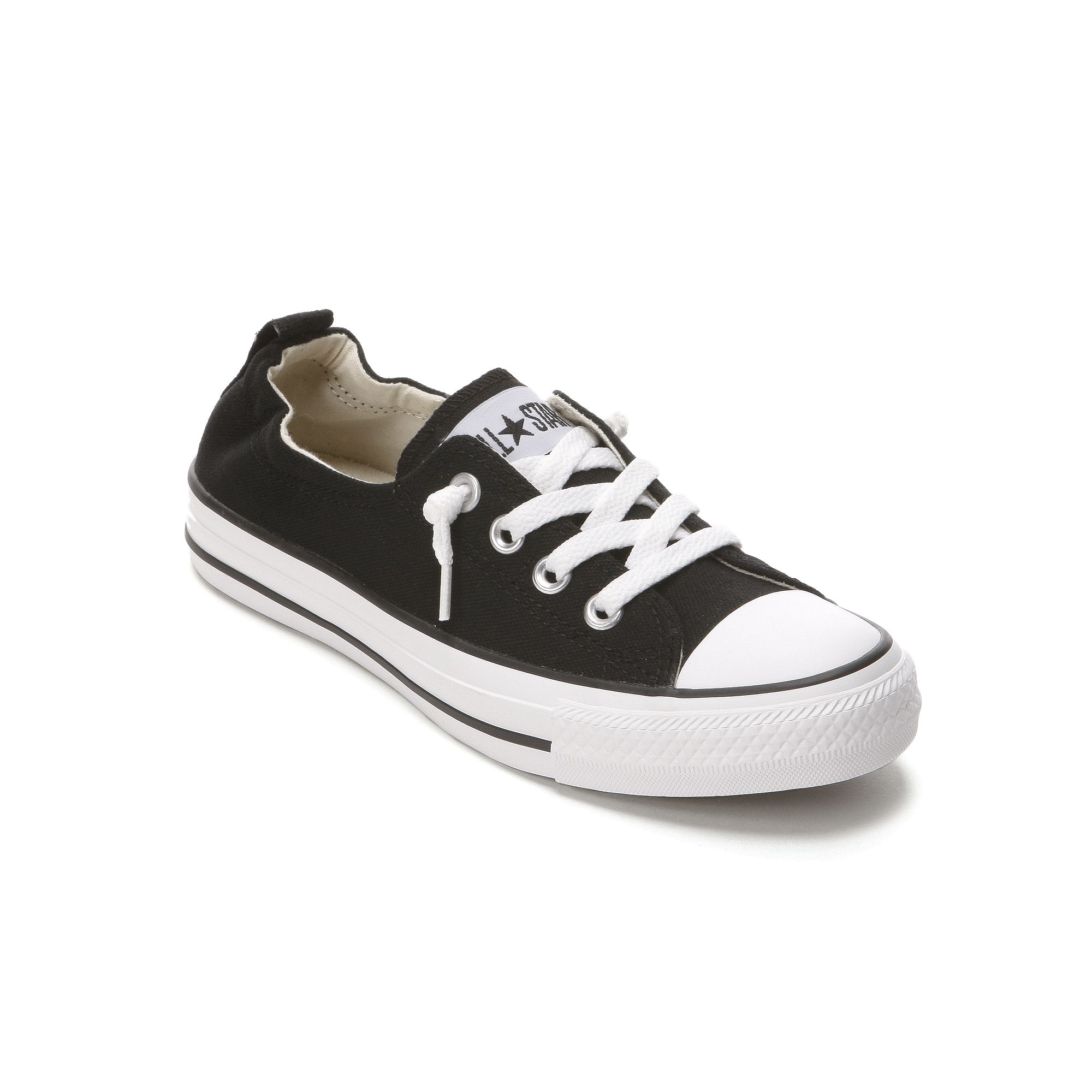 Womens Converse Chuck Taylor Shoreline Slip-On Shoes, Size: 5, Black