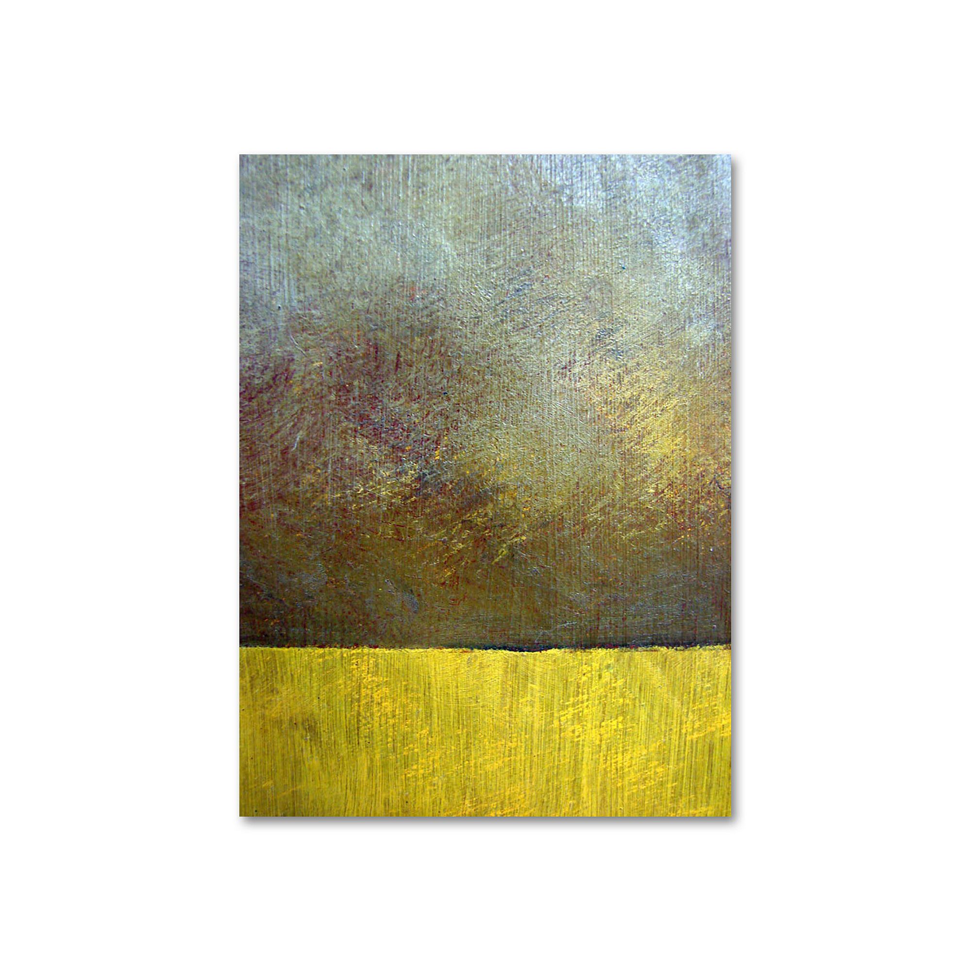 Eh Study II 47 x 35 Canvas Wall Art by Michelle Calkins, Yellow