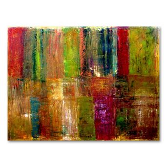 ''Color Abstract'' Large Canvas Wall Art by Michelle Calkins