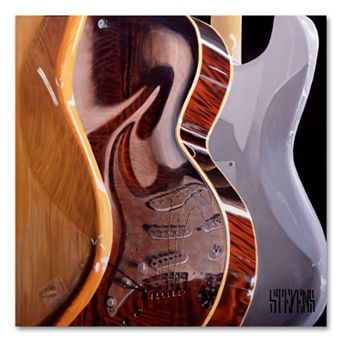 Music Store by Roderick Stevens Canvas Wall Art