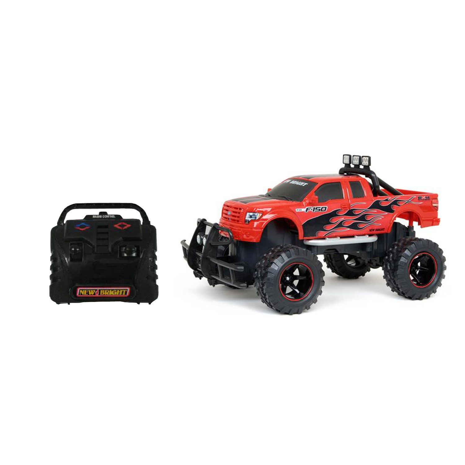 bright rc truck