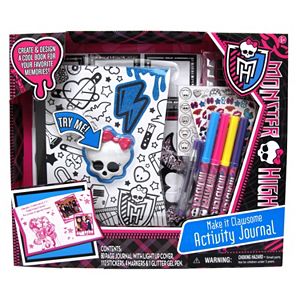 Monster High Make it Clawsome Activity Journal