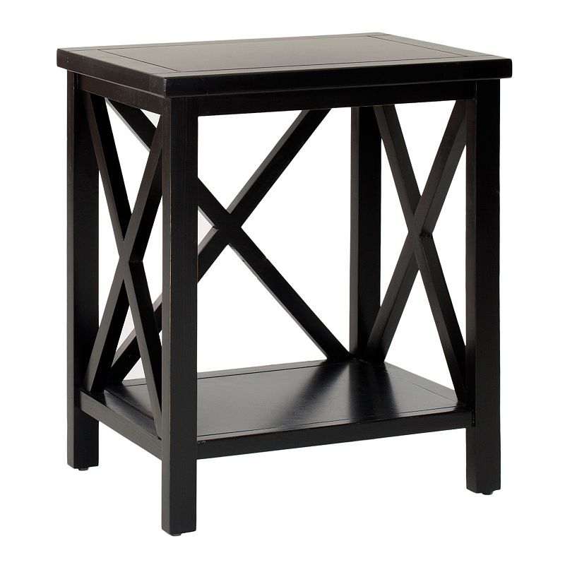 Safavieh Candence End Table, Black