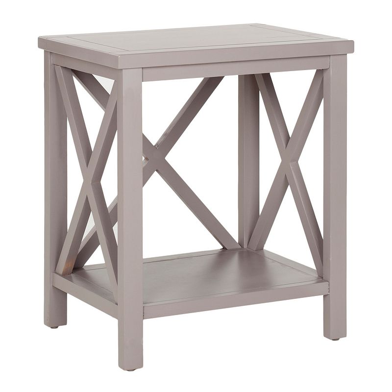Safavieh Candence End Table, Grey