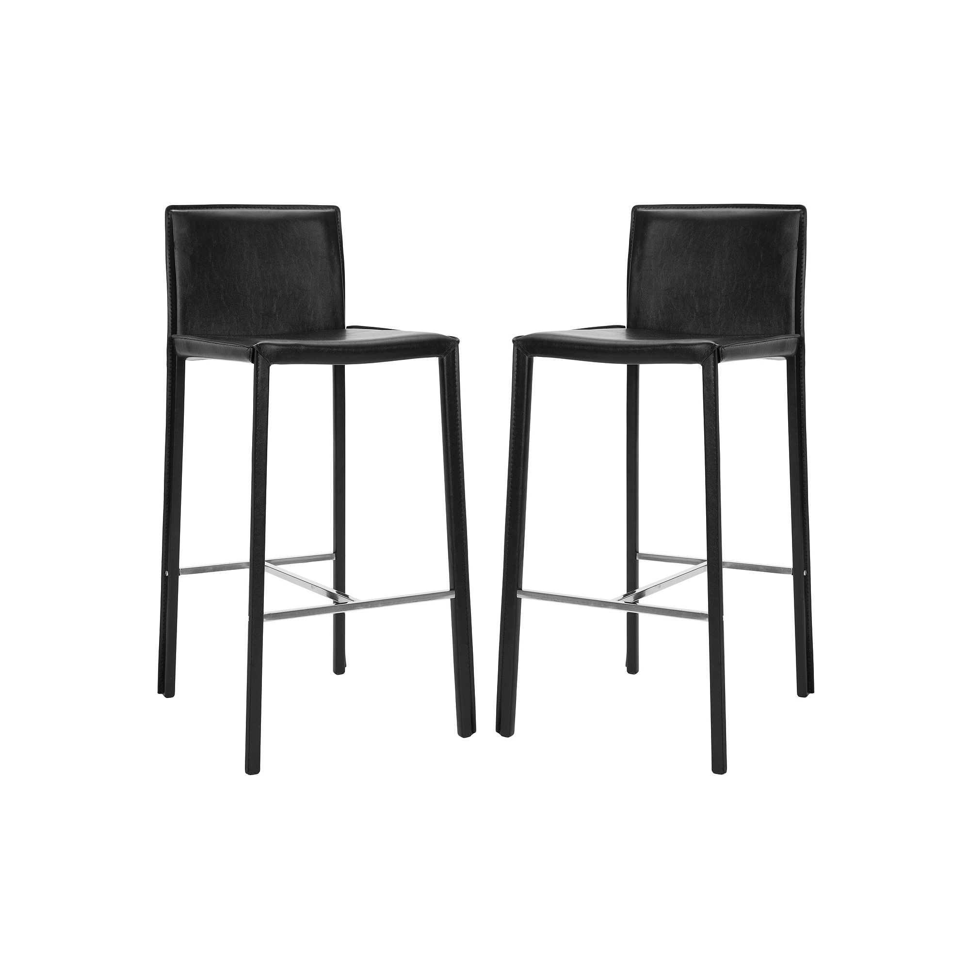 Safavieh 2-pc. Jason Bar Stool Set, Black
