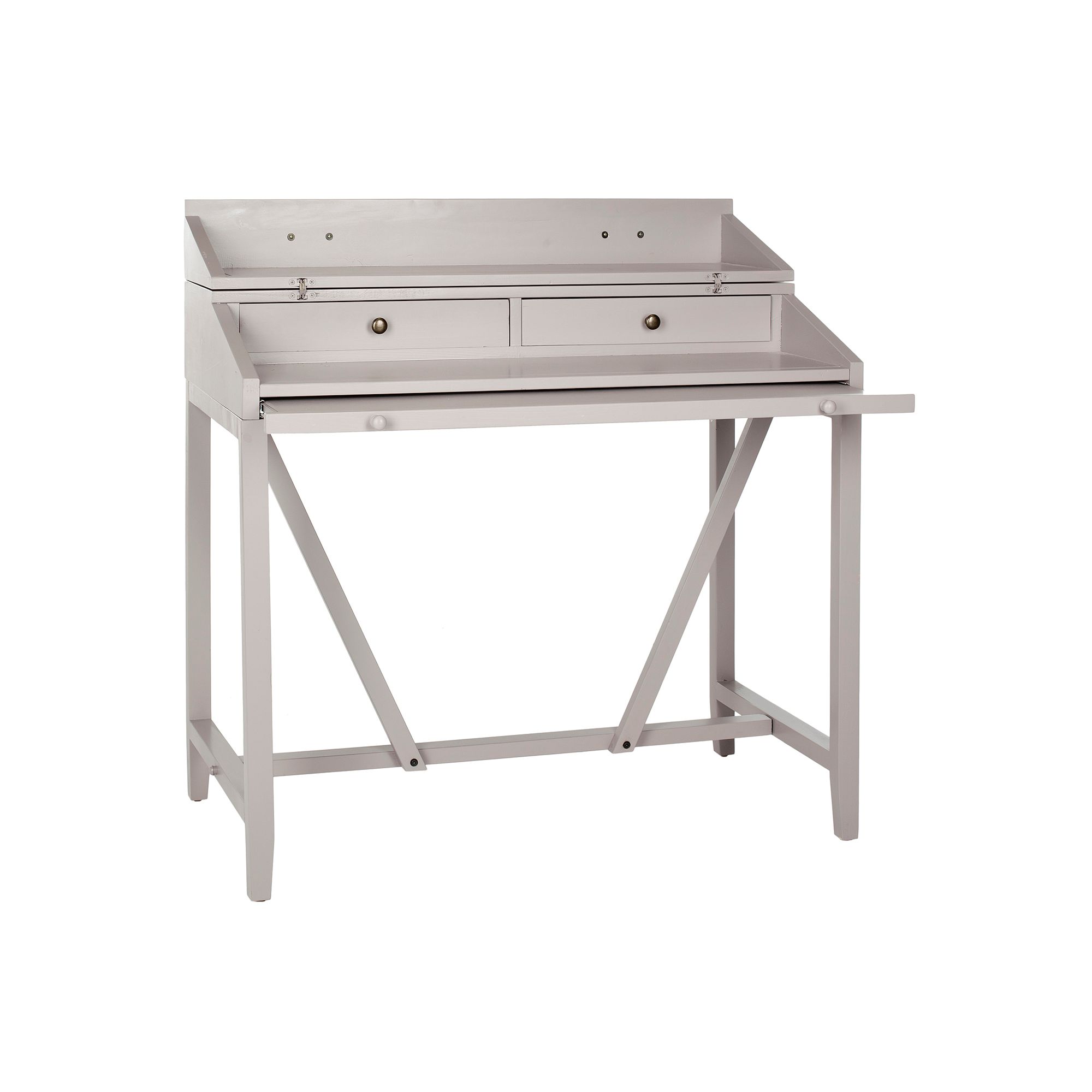 Safavieh Wyatt Hinged Writing Desk, Gray