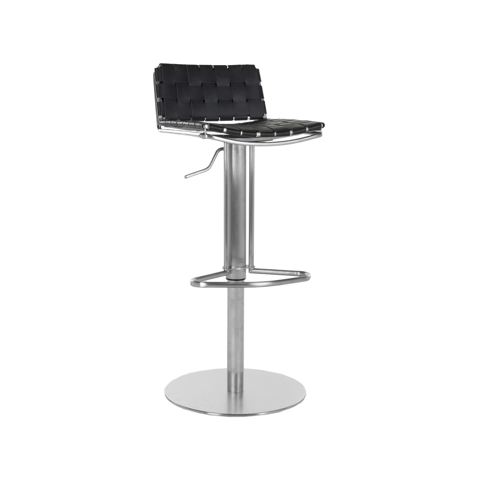 Safavieh Floyd Gas Lift Swivel Stool, Black
