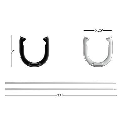 Trademark Games Professional Heavy-Duty Horseshoe Set