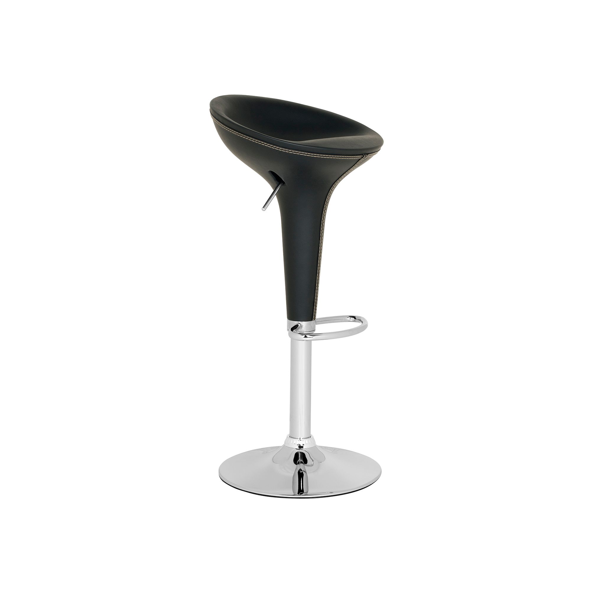 Safavieh Shedrack Gas Lift Swivel Stool, Black