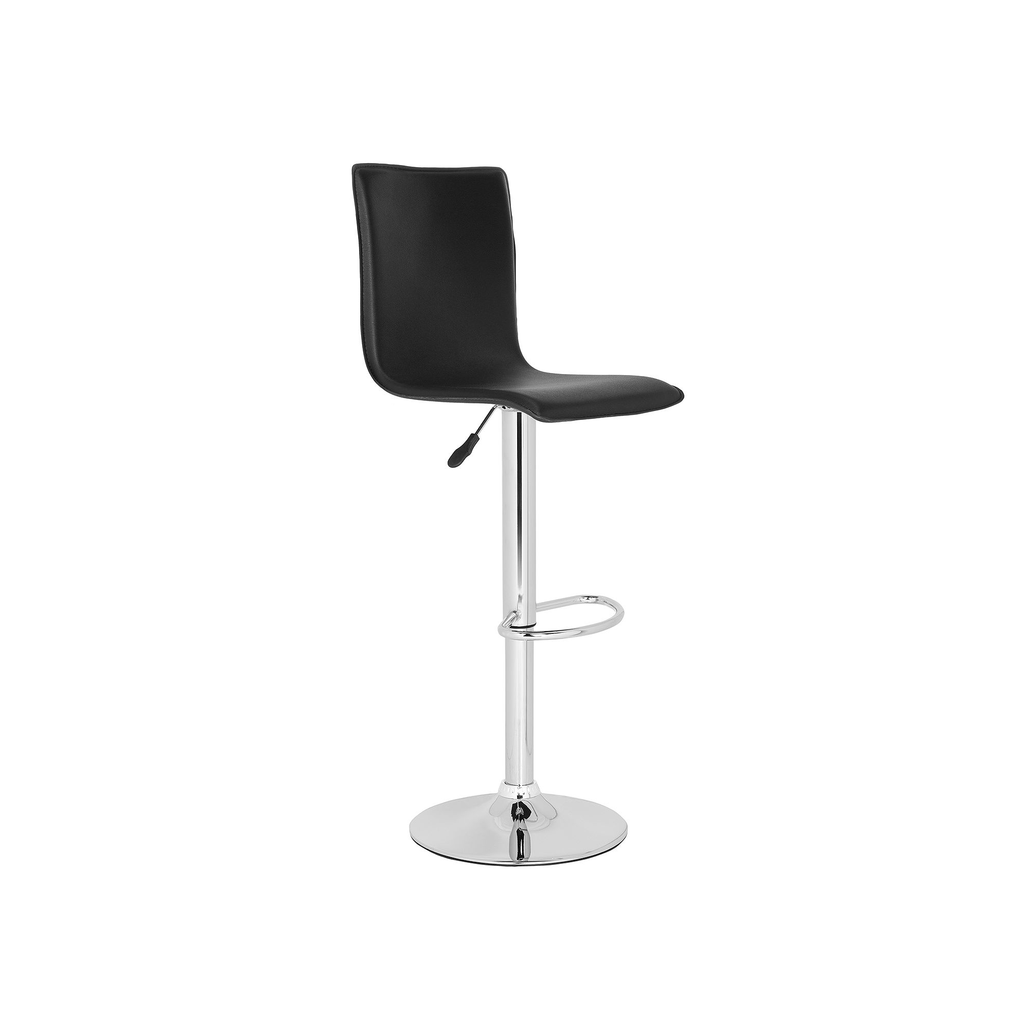 Safavieh Magda Adjustable Swivel Bar Stool, Black