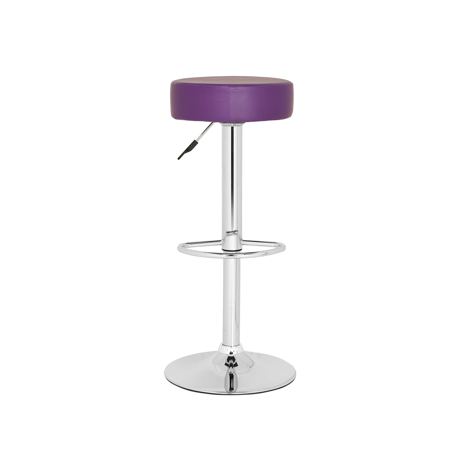 Safavieh Jude Adjustable Swivel Bar Stool, Purple