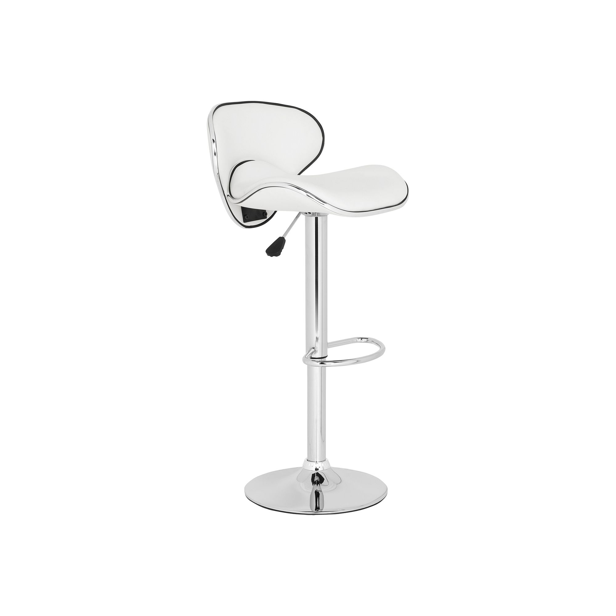 Safavieh Shambi Adjustable Swivel Bar Stool, White