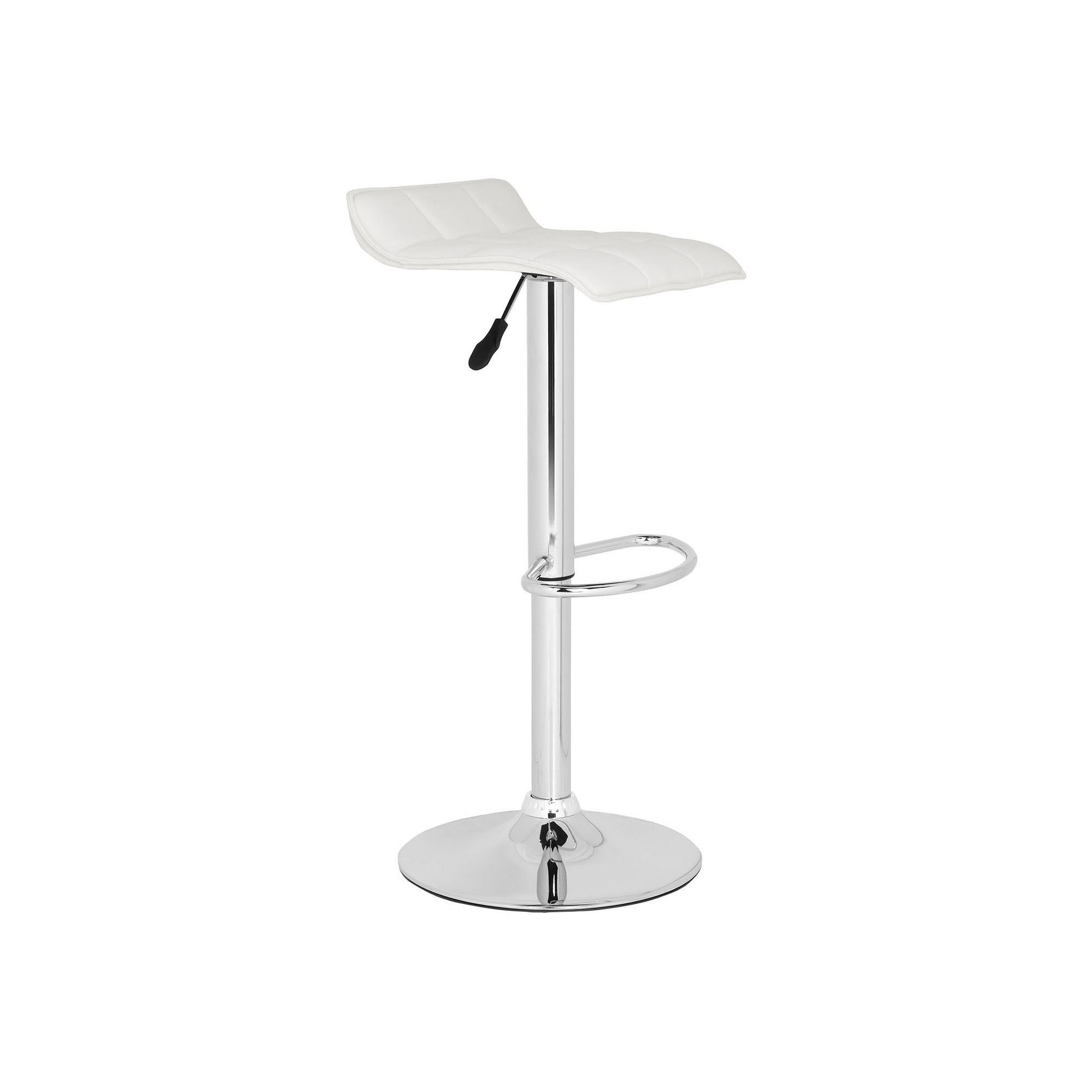Safavieh Lamita Adjustable Swivel Bar Stool, White