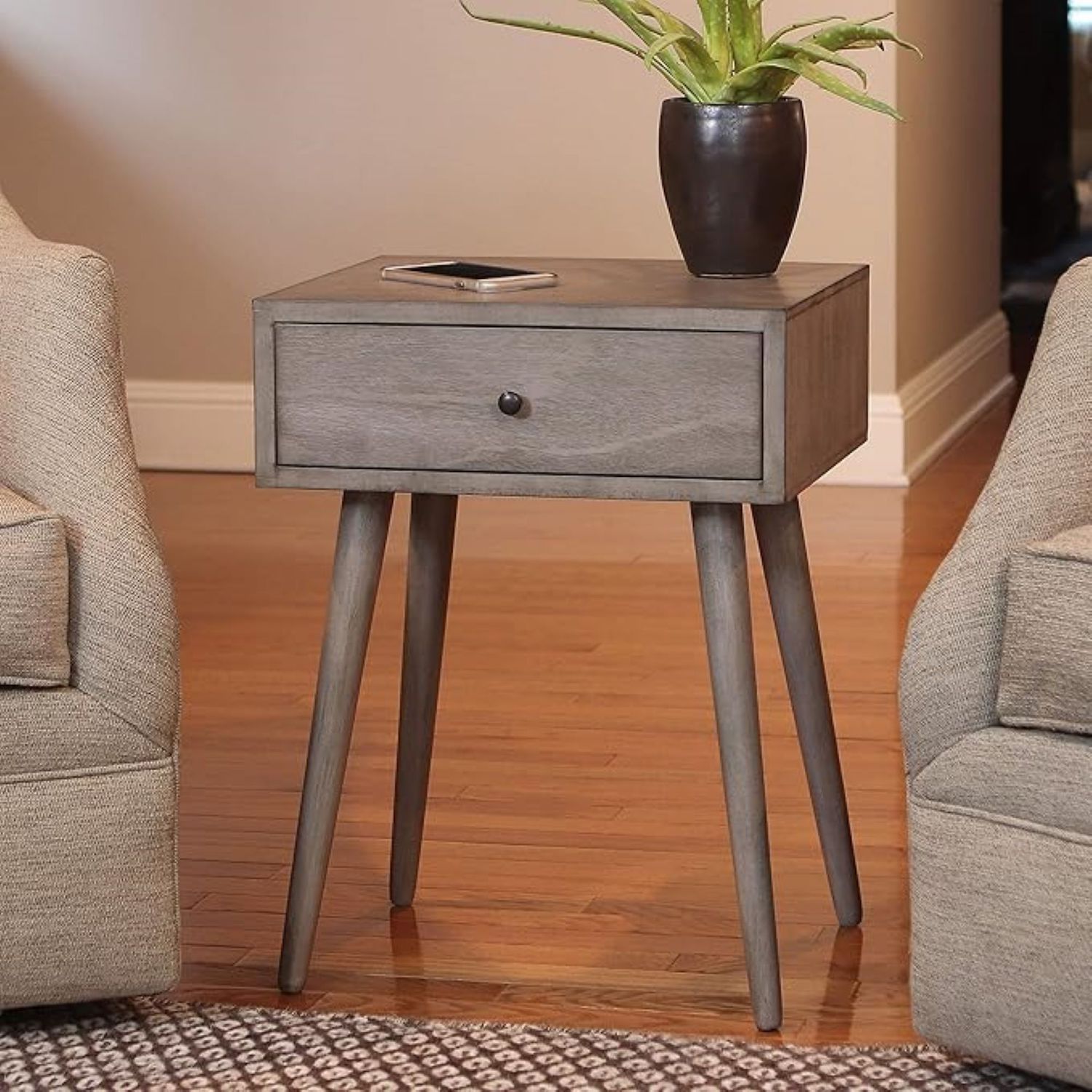 Decor Therapy 1-Drawer End Table
