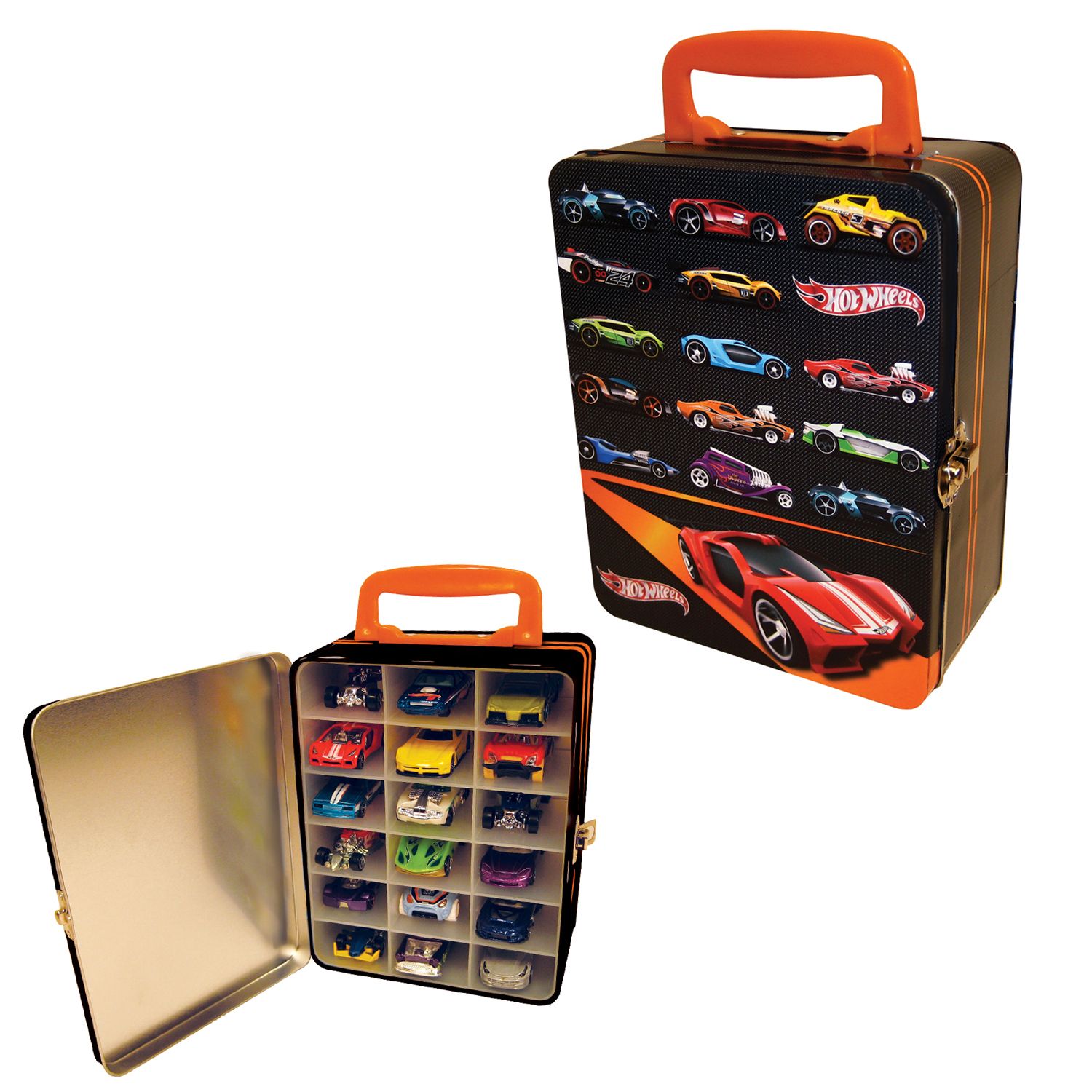 hot wheels tin box