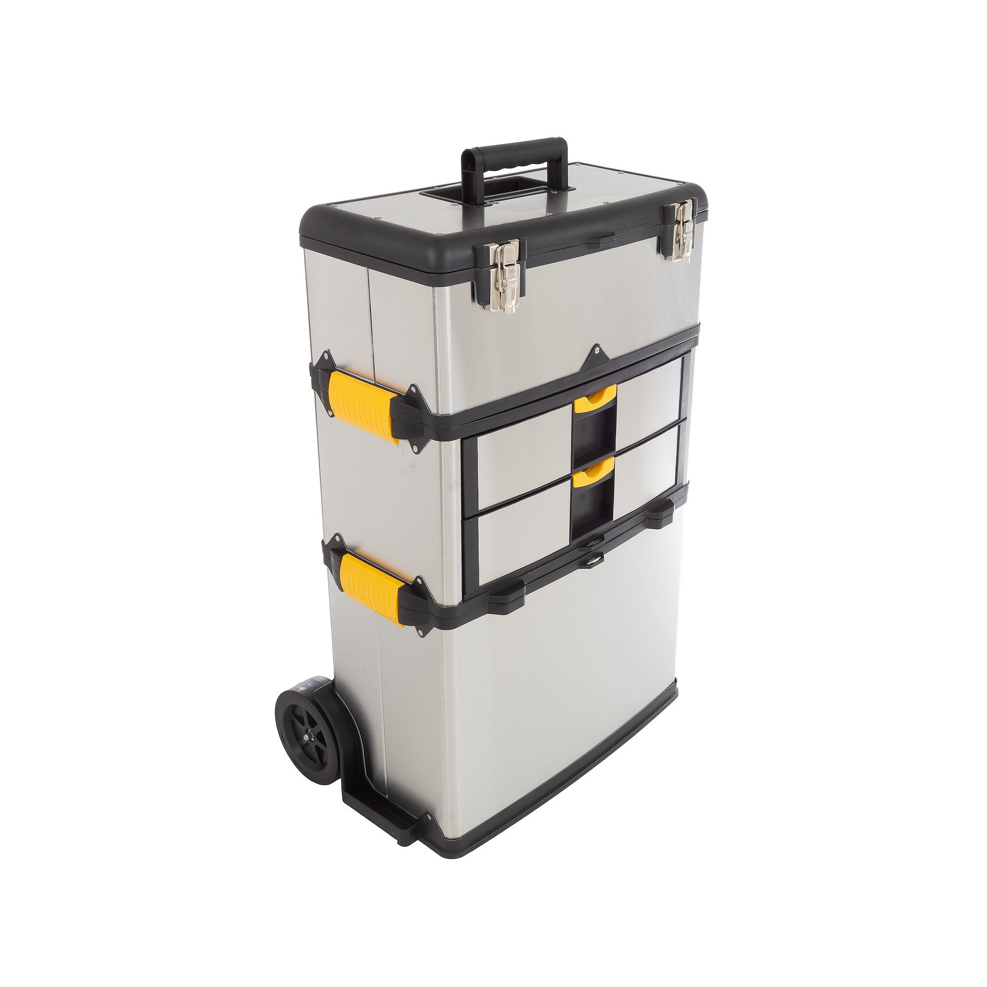 Trademark Tools 3-pc. Wheeled Toolbox Set, Multicolor