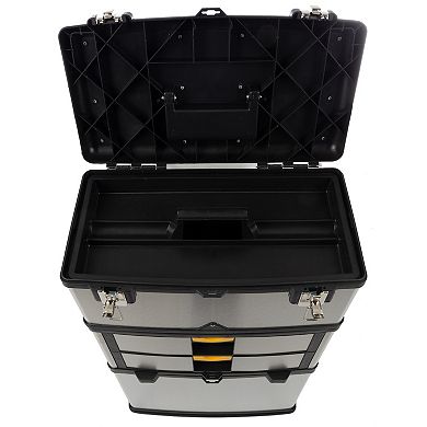 Trademark Tools 3-pc. Wheeled Toolbox Set