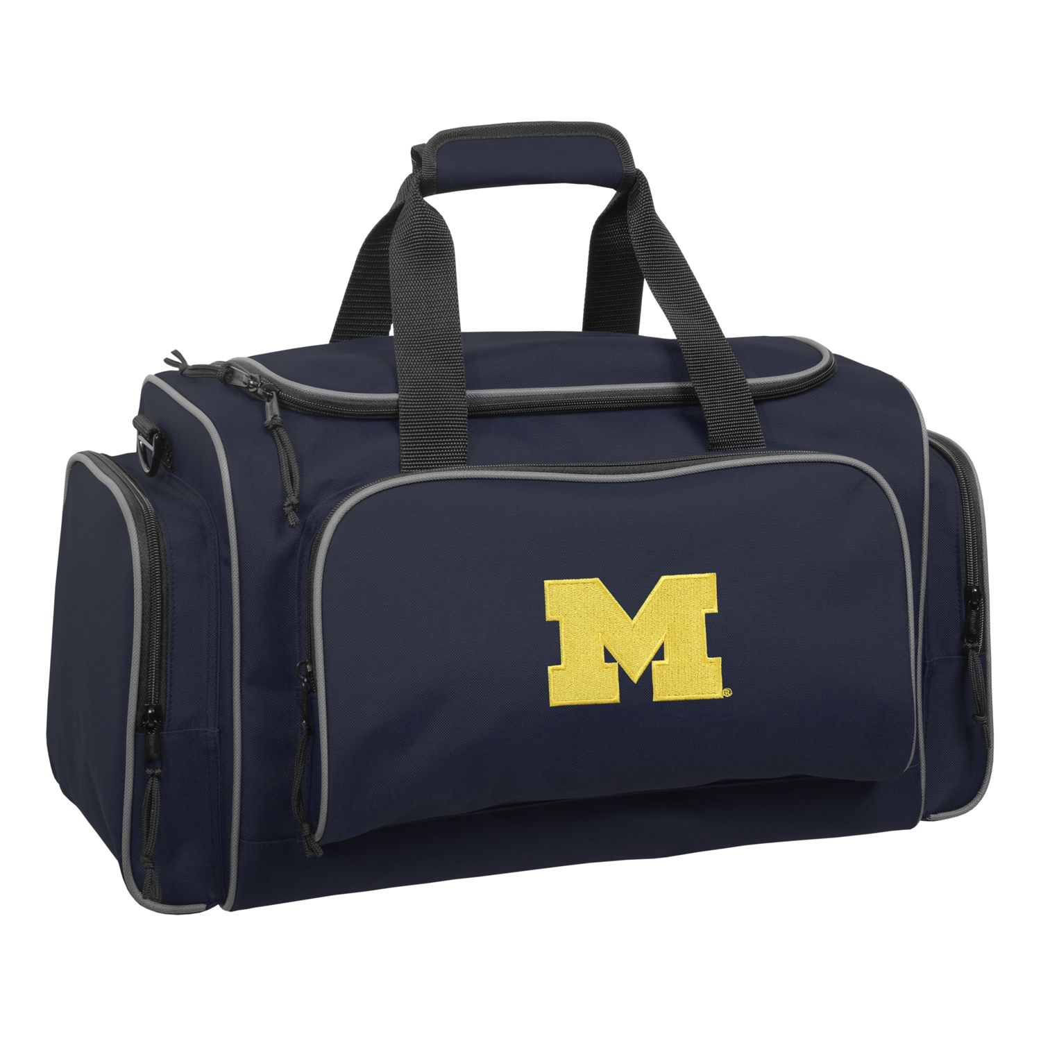 michigan wolverines duffle bag