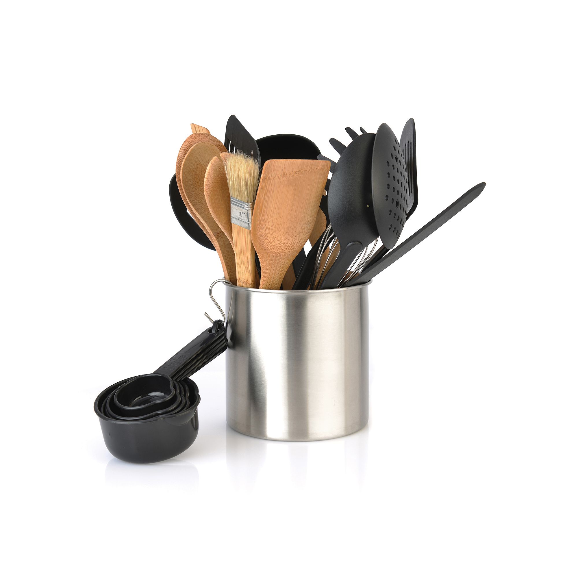 BergHOFF Studio 23-pc. Kitchen Crock & Utensil Set, Multicolor
