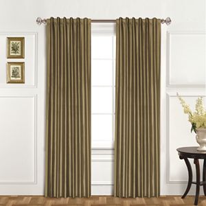 Eff 1 Panel Textured Dupioni Silk Window Curtain