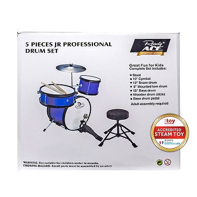 Ready Ace 5-pc. Junior Professional Drum Set