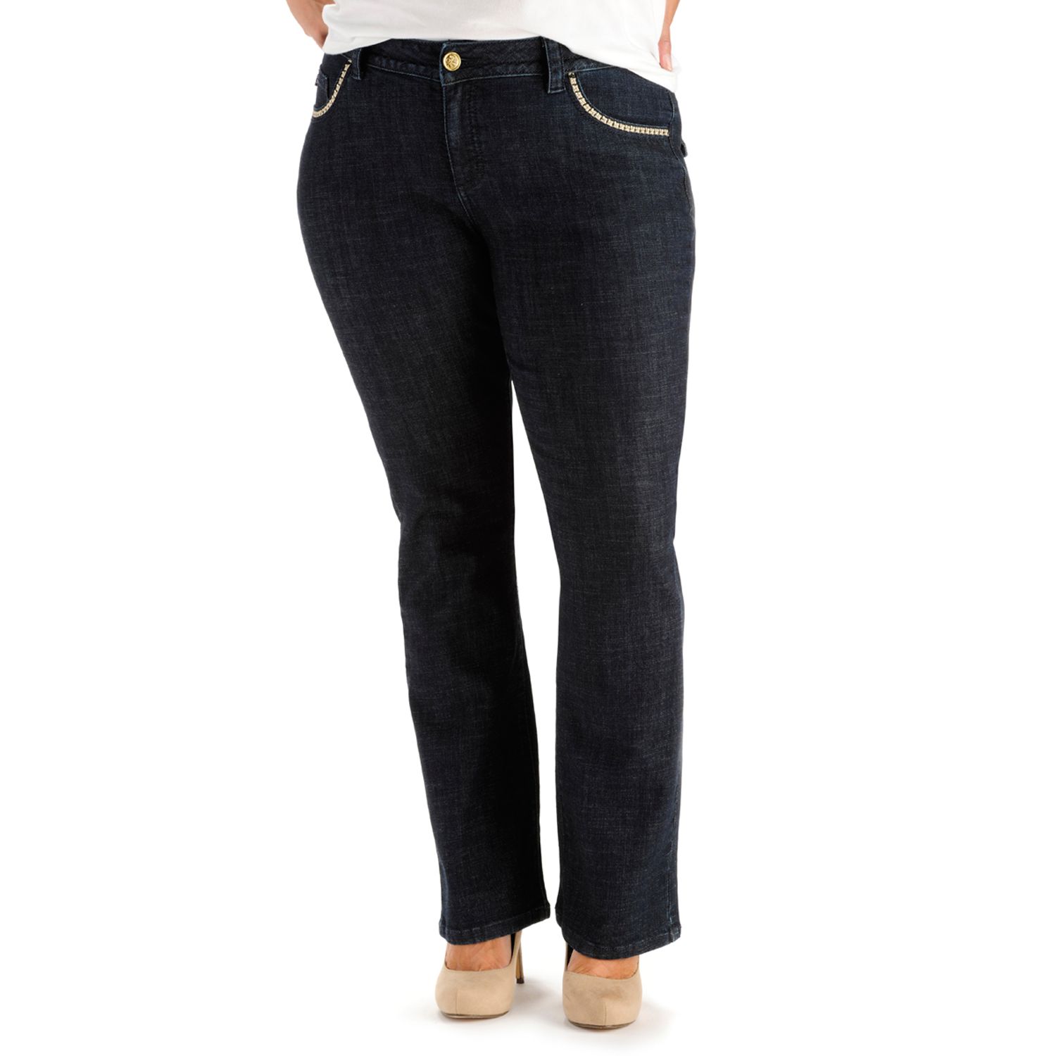 lee slender secret jeans at kohl's