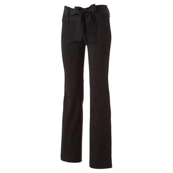 Stooshy Bootcut Dress Pants - Juniors