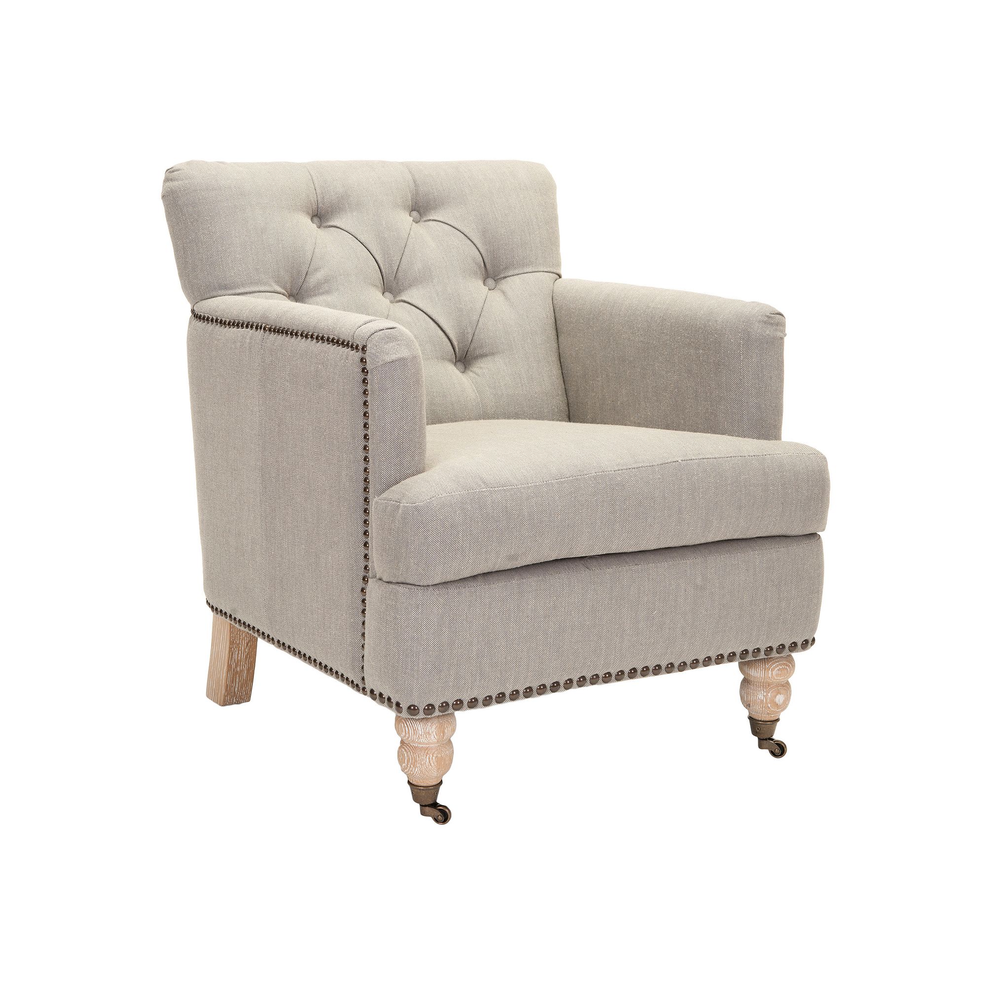 Safavieh Colin Chair, Ivory Tweed