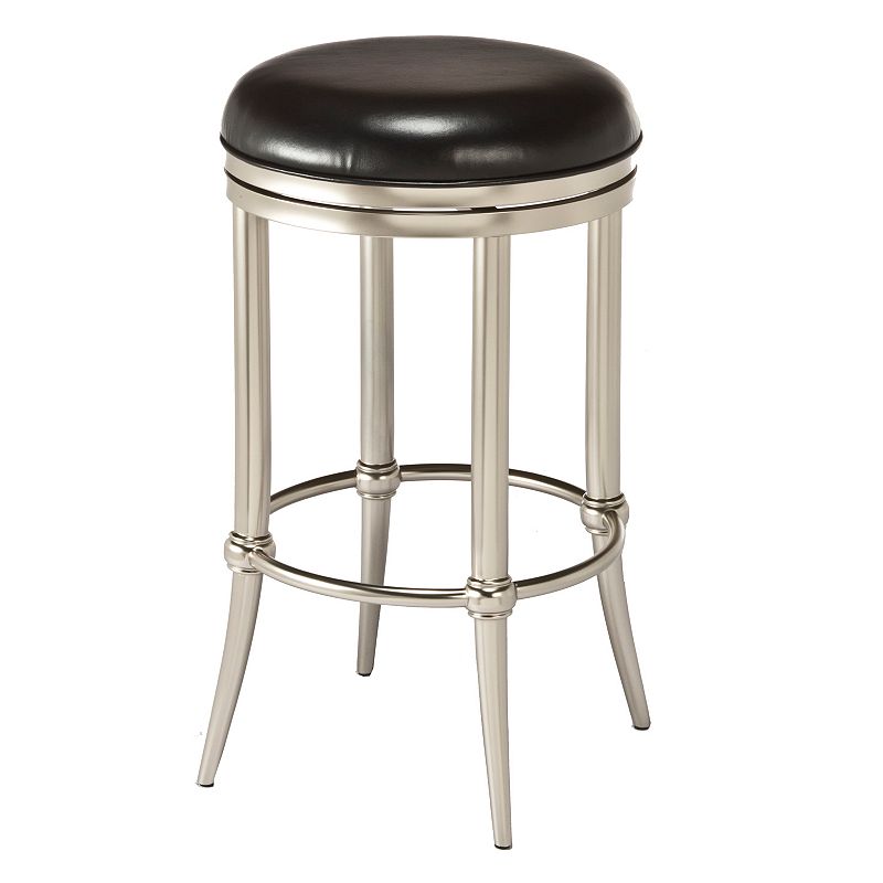 Hillsdale Furniture Cadman Swivel Counter Stool, Grey