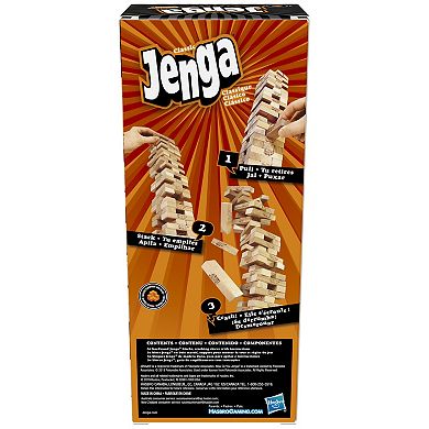 Jenga Classic Game by Hasbro