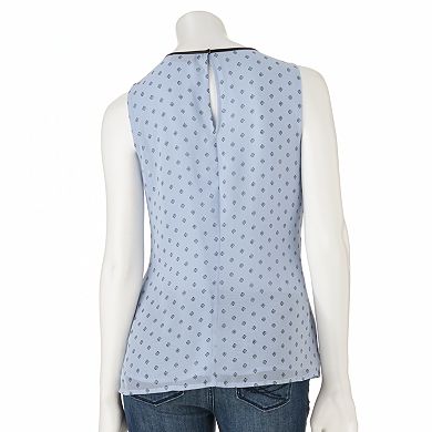 ELLE™ Floral Pleated Top