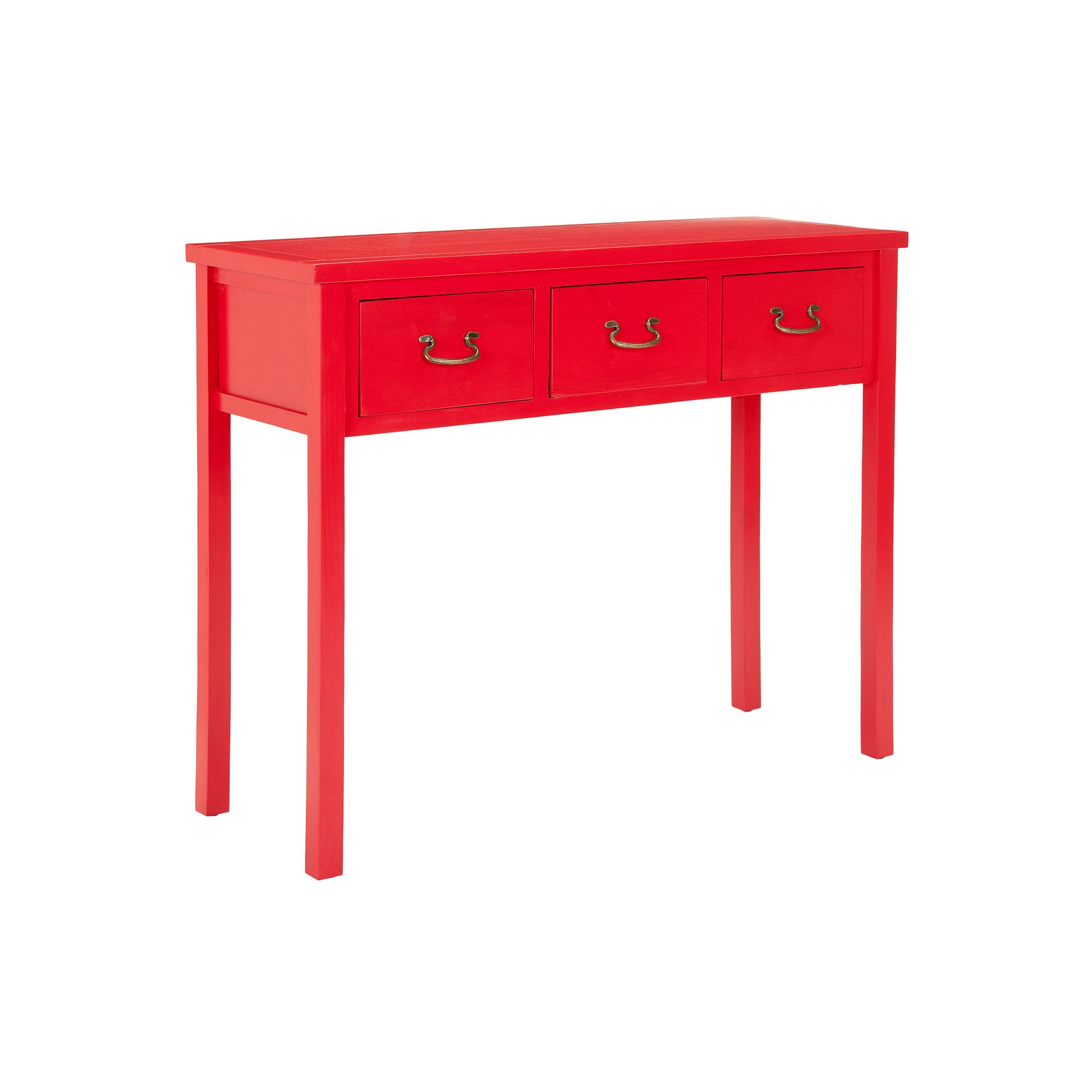 Safavieh Cindy Console Table, Red