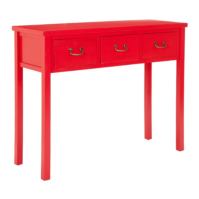 Safavieh Cindy Console Table, Red