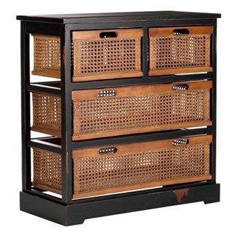 Safavieh Jackson Four-Basket Storage Unit