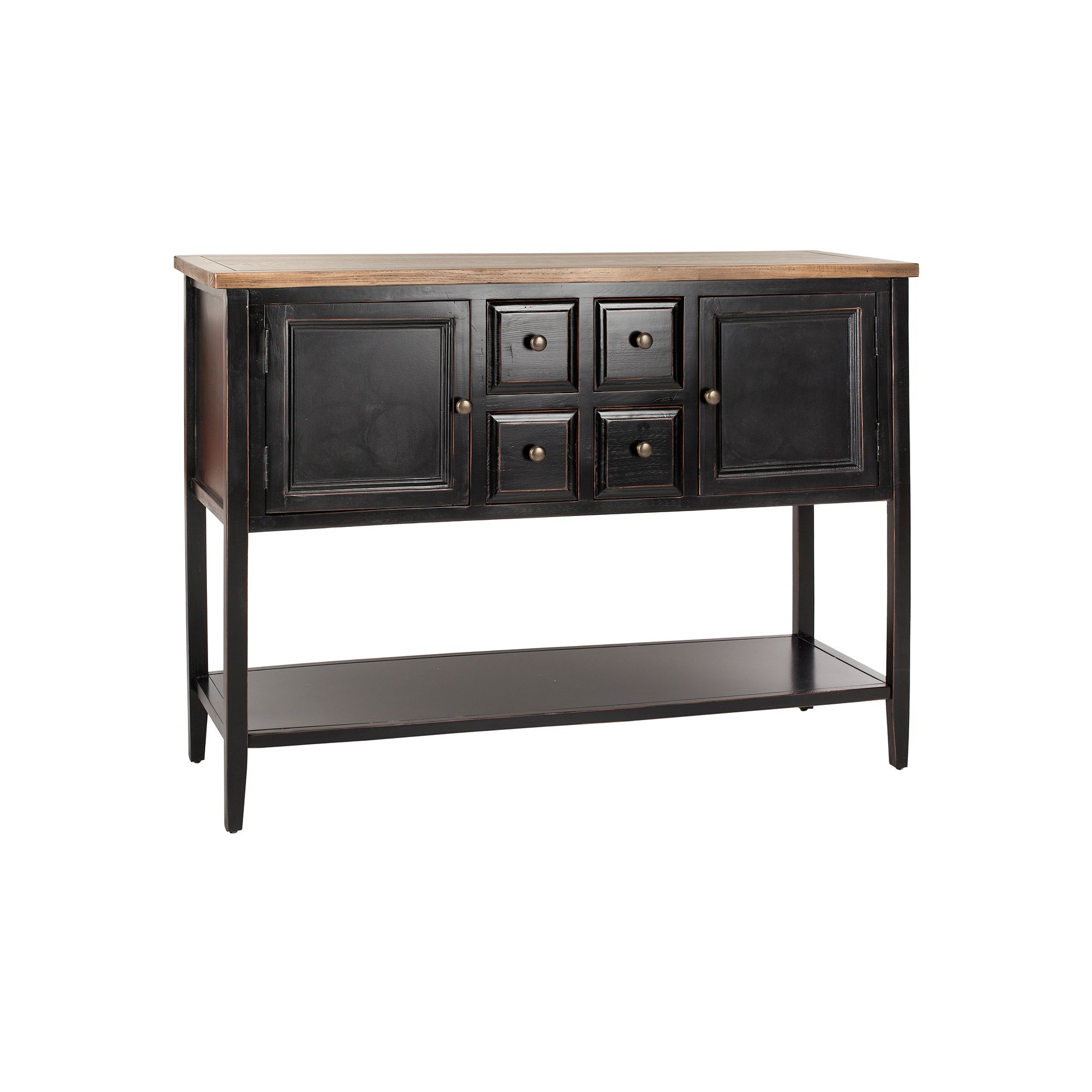 Safavieh Charlotte Storage Console Table, Black