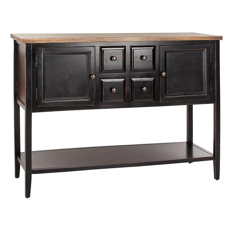 Safavieh Charlotte Storage Console Table, Black