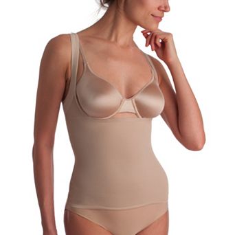 Plus Size Naomi & Nicole® Firm Control Shapewear Unbelievable Comfort Step-In Torsette Camisole 7770