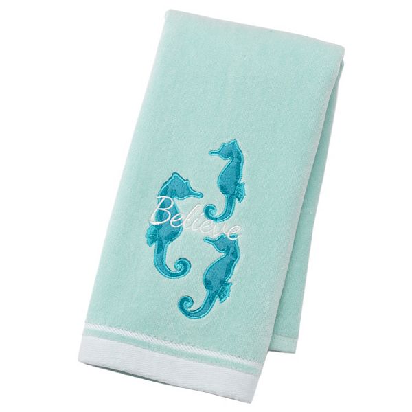 Sonoma Goods For Life® Shoreline "Believe" Hand Towel