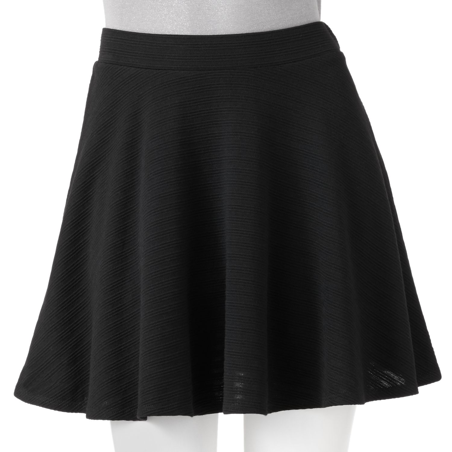 kohls long black skirt