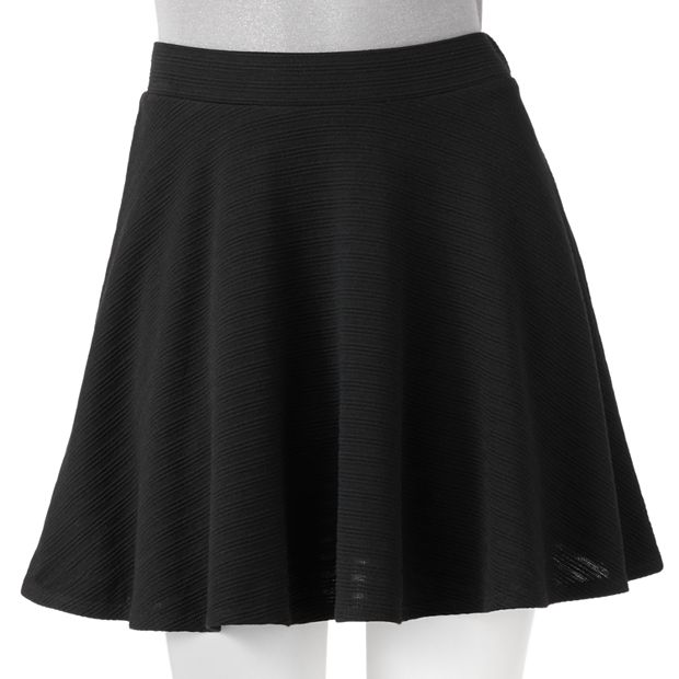 White textured skater skirt sale